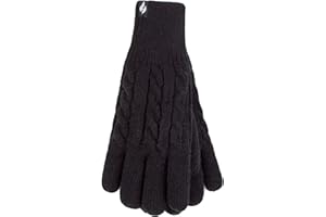 Heat Holders – Gants thermiques pour femme maille torsadée isolation TOG 2,3 – S/M