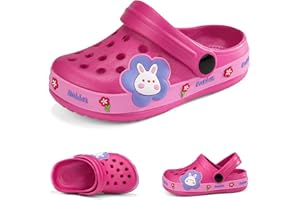 HITOPTEU Dziecięce chodaki, buty ogrodowe, pantofle, uroczy dinozaur, sandały plażowe, lato, lekkie, na basen, kapcie prysznicowe, dla maluchów, chłopców, dziewcząt, buty do wody