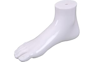 Dila GmbH Dekofuß weiß Länge: ca. 21 cm, Dekoration Ladenausstattung Schaufensterpuppe