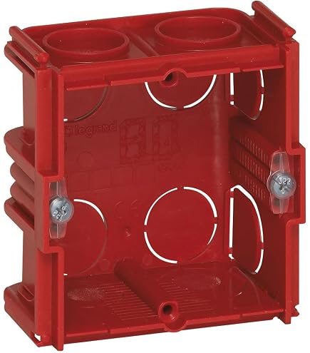 Lot De 9 Boîtiers D'appareillage Simple Iboco Optima | Blanc | Réf. 8870 | Pour Goulotte électrique