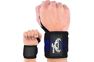 Beast Rage Gym Sangles d'haltérophilie pour fitness Sangle de support de poignet rembourrée en néoprène pour musculation, entraînement, sangle de traction, accessoires de fitness pour hommes et femmes