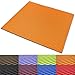 Produktbild Badematte aus Weichschaum | zahlreiche Größen | schadstoffgeprüft gemäß REACH | rutschfester Badvorleger | abwaschbar & schnelltrocknend | 65x90 cm | Orange