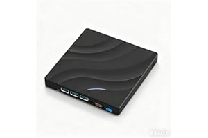 BINZHIGE Blu-Ray Optical Drive External with USB 3.0 Portable Design 3D BD-Combo Reader CDDVD Player Burner for Laptop PC Computer Laptop
