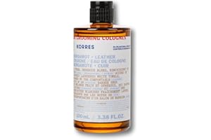 ‎KORRES KORRES ATHENIAN GROOMING Eau de Cologne mit Bergamotte & Ledernoten, frischer & belebender Duft für Männer, silikon-& parabenfrei, vegan, 100 ml