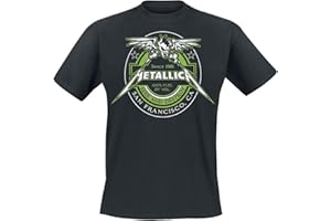 MOSH SHOP Metallica 100% Fuel - Seek and Destroy Männer T-Shirt schwarz Band-Merch, Bands