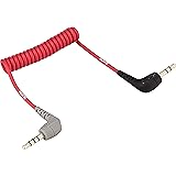 RØDE Anschlusskabel auf Handy (0,4 m, 3,5 mm Klinkenstecker) für VideoMic GO Smartphone/Tablet rot