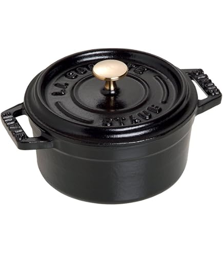 STAUB LA COCOTTE ブラック 24cm Staub La Cocotte Döküm Tencere, Siyah : Amazon.com.tr: Mutfak