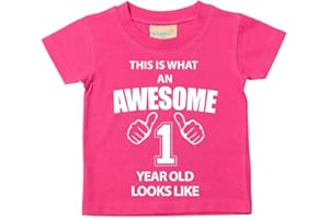 60 Second Makeover Limited This is What an Awesome 1 Year Old Looks Like Blue Tshirt