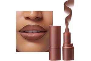 Lilbitty 2-In-1 Lippenstift Und Lipliner In Toffee, Präzisionsapplikation Für Perfekte Konturen, Langanhaltend, Feuchtigkeitsspendend Mit Mattem Finish Für Vollere Lippen In 6 Nuancen
