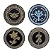 Produktbild Zelda - Breath of the Wild - Untersetzer | 4er-Set | Original Nintendo Merchandise