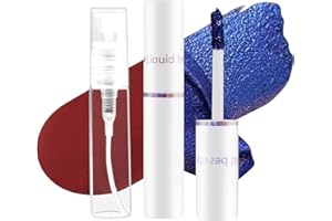 Prreal Peel Off Lip Stain Lip Tint, Non-Stick Lip Stain, Tattoo Coloured Lip Gloss, Long Lasting Waterproof Liquid Lipstick with 5 ml Empty Spray Bottle, Cup Lip Stain Lip Makeup for Women Girls (03)