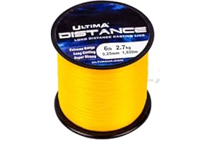 Ultima Distance Spezialist Weitwurfschnür-115gr Spule, Feuerorange