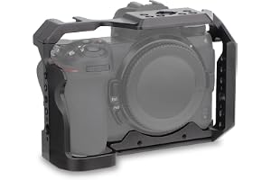 Leftfoto Kamera full bur för Nikon Z6II Z6 Z7II Z7 spegellös, förlängningsmontering mikrofon fyllning ljusfäste filmtillbehör