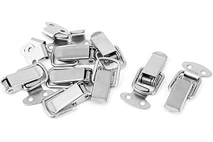 UXCELL sourcing map Fermeture à Levier Fermoir Boîte outils Boîte poitrine droite bascule ressort boucle capture moraillon verrouillage 8pcs