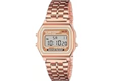 Matrix Vintage Digital Chain Strap Unisex Watch for Men & Women
