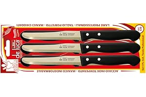 DE LUCA COLTELLERIE DE LUCA COLTELLERIA HO.RE.CA. Set 6 PZ COLTELLI TAVOLA Professionali