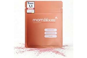 mombloom Essentials – [Pulver] für Kinderwunsch, Schwangerschaft & Stillzeit – Alle wichtigen Vitamine & Mineralstoffe inkl.Folsäure, Eisen, Magnesium – laborgeprüft – Schwangerschaftsvitamine