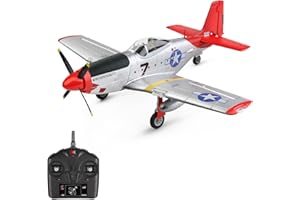 GoolRC WLtoys XK A280 RC Airplane, 2.4GHz 4 Channel Brushless Remote Control Plane for Adults, RC Aircraft Fighter with 6-Axis Gyro, 3D/6G Mode and LED Searchlight, Easy to Fly for Boys and Girls