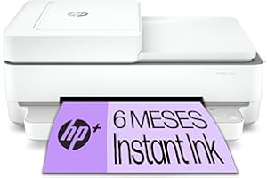 HP Impresora Multifunción Envy 6420e - 6 Meses de impresión Instant Ink