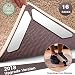 Produktbild VAWcornic 16 Stück Wiederverwendbare Rutschfeste Matte Antirutschmatte mit 3M Klebeband 180x30cm Premium Anti Curling Teppichgreifer I Teppichunterlage I Teppichunterleger I Rutschschutz für Teppich
