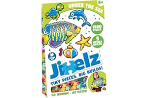 FAT BRAIN TOYS Jixelz 1500 Piece Set Under the Sea Pixelated Puzzle Art For Children, Suitable For Boys & Girls Aged 6 Years And Above