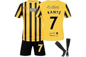 VVNHJA Football Kit for Kids Football Jersey Kit for Kids and Aldult Football Kit Jersey Football Set Shirt Shorts Sock Home Shirt Football Tracksuit for Mens and Boys Football Training Tracksuit