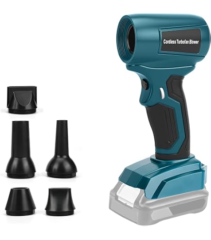 Soffiatore Foglie A Batteria Per Milwaukee 18V – Potente Turbo, 120 Km/h, Due Tubi, Leggero 1,4 Kg, Senza Batteria