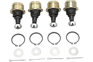 Headerbs Ball Joint Set, 51355-HP5-601, 37S-23549-01-00, 706200653 Steel Ball Joint Kit Replacement for 300 TRX300 350 400 Etc