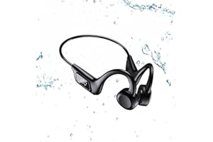 CELLHELMET 2024 NEW Air Conducted Headphones，Open-Ear Sports Earphones with Mic，Sweat Waterproof Air Conduction Bluetooth Wireless Headset for Running Workout Driving，8H Playtime，Pulggable Memory Card (Black)NEW