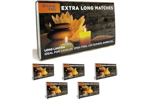 KSP PARTNERS LTD E-COMMERCE 5 Boxes of Bryant & May Extra Long Matches