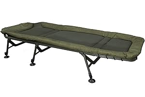 Solar Tackle High-Spec Bedchair with 2D Mattress