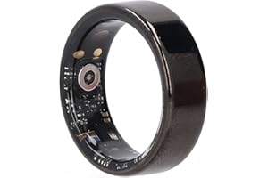Vikye Smart Ring Health Tracker, Sleep Tracking Wearable Health Rings, Health Fitness Tracker Rings for Women & Men, with Multiple Sport Modes (Black)