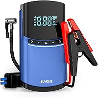 BIUBLE Booster Batterie 4250A, Compresseur D'air 150PSI Avec Gonflage