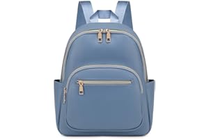 JIANLINST Rucksack n Klein PU Leder Cityrucksack Mini Rucksacktasche Wasserdicht Tagesrucksack Frauen Kleiner Tasche Daypack