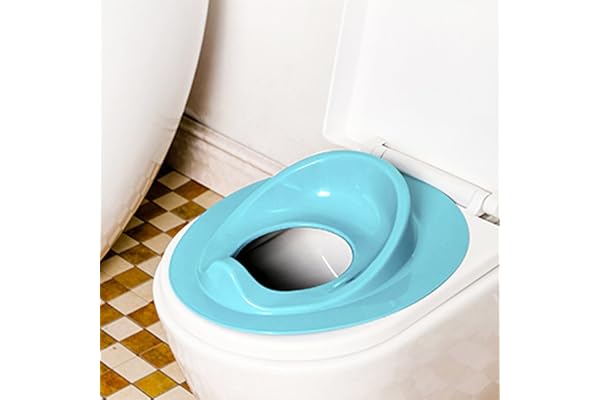 CHIC-CHIC Réducteur Toilette Enfant Siège Toilette Enfant Réducteur WC Enfant Pliable Démontable Portable Durable Solide Anti-glissant Compagnon de Voyage