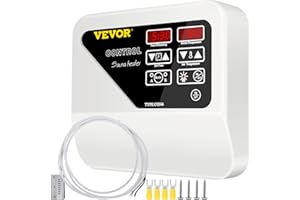 Ukiki Contrôleur Numérique de Sauna pour Poêle de Chauffage de Sauna de 3 à 9kw Affichage de Contrôleur Numérique Externe Club de Loisirs Commercial