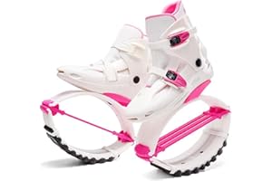 CYHTYM Kangaroo Jump Shoes Women's Fitness Moon Boots,Anti-Gravity Running Boots，Load 121-198lbs