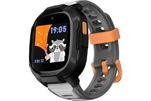 Noise Junior Explorer 2 Smart Watch for Kids with 4G SIM Compatible, 2-Way Video & Voice Calling, Geofencing, Real Time Location Monitoring via Google Maps, IP68, SOS Emergency Alerts (Lava Blast)