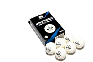 Darius Knight DK Training - Palline da ping pong, confezione da 6
