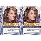 L'Or&eacute;al Paris Excellence Cool Creme 7.11 Extra Ashy Brunette Set of 2