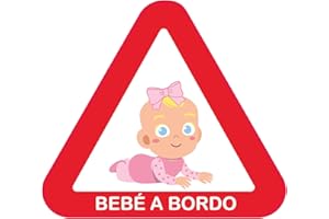 COLORS ARE FREE Bebe a bordo Pegatina de vinilo laminado de alta resistencia - pegatina bebe a bordo coche - pegatinas coche familia (1)