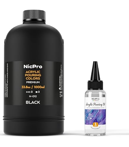 ARTEZA Vernice acrilica per versare, 60 ml (2 oz), A500 blu oltremare, vernice acrilica ad alta velocità, nessuna miscelazione necessaria, da versare su tela, vetro, carta, legno, piastrelle e pietra