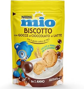 NESTLÉ MIO Biscotto con Gocce di Cioccolato al Latte da 12 mesi 150g