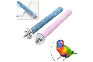 Ogquaton Vogel Zubehör, Pet Papagei Wellensittich Kauen Biss Pfote Schleifstab Spielzeug Vogelkäfig Spielstand Sitzstangen Neu Freigegeben