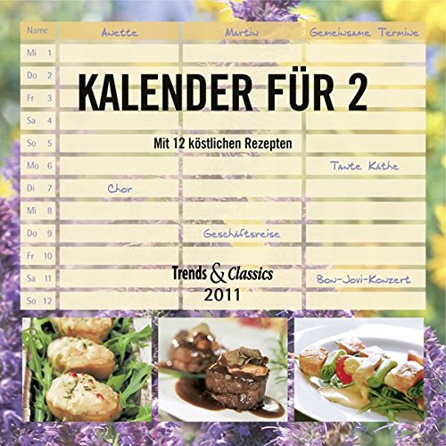 Kalender für 2 - T & C-Kalender 2011