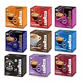 100% Arabica Kaffee Lavazza A Modo Mio Kaffee Kapseln, Starter-Set mit 9 Sorten