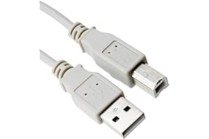MULTIMEDIA Shopping Cavo stampante usb da 3 metri, Cavo USB per stampante, Cavo USB 2.0 Tipo A a Tipo B, compatibile con qualsiasi stampante, scanner, multifunzione, garanzia Italia