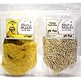 Menu Maker Select Premium Instant Khichuri Mix and Chushi Pithe Combo Pack 400g, Pack of 2, 200g Each