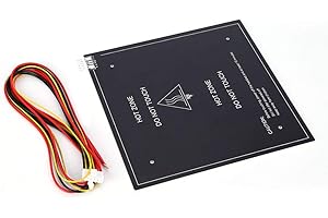 LETCART Lit Chauffant - 235x235mm 24V 220W substrat en Aluminium lit Chauffant Plaque de lit Chauffant Accessoires pour imprimante 3D