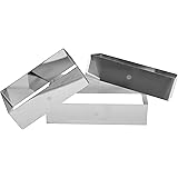 NewlineNY Acciaio inox 3 formati stampaggio rettangolare, 3-in-1 insieme